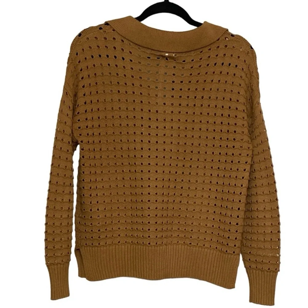 Joie Open Knit Collared Sweater - Picture 2 of 4